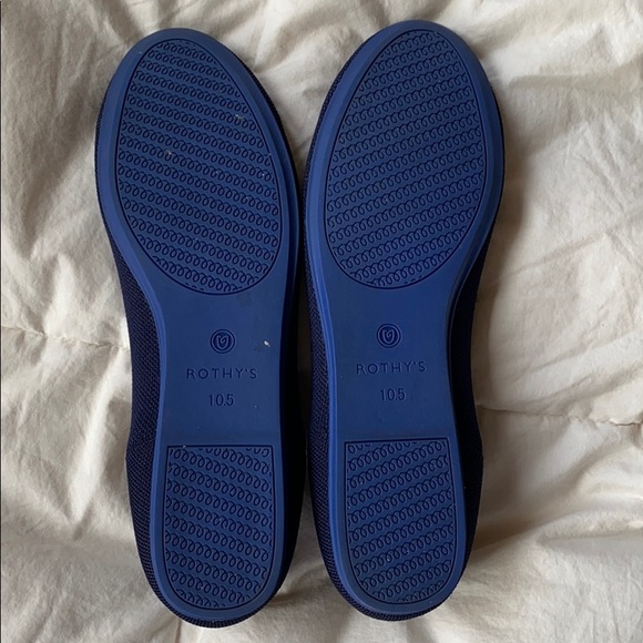 Rothy’s 10.5/Navy Blue. Flats. - Picture 3 of 3